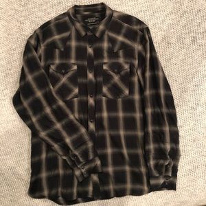 All Saints Japanese cloth button down XXL